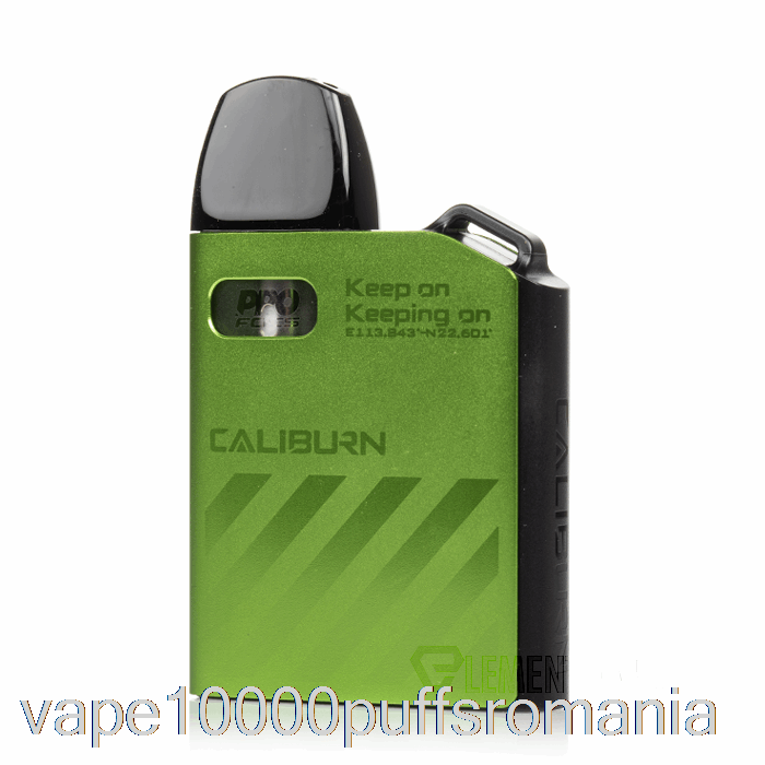 Vape Romania Uwell Caliburn Ak2 15w Pod Sistem Verde Sumbru